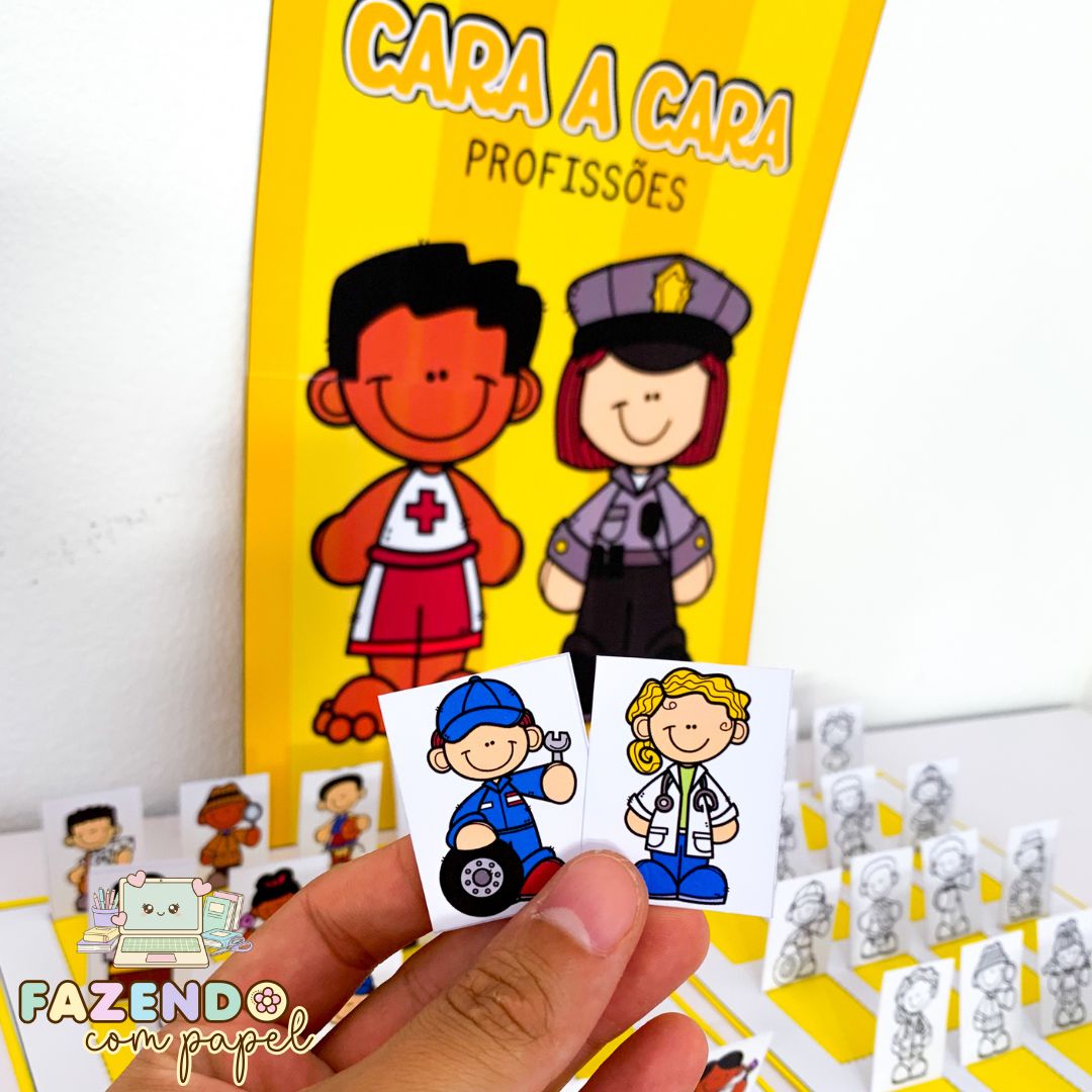 Jogo Cara a Cara - Profissões - Imagem 3
