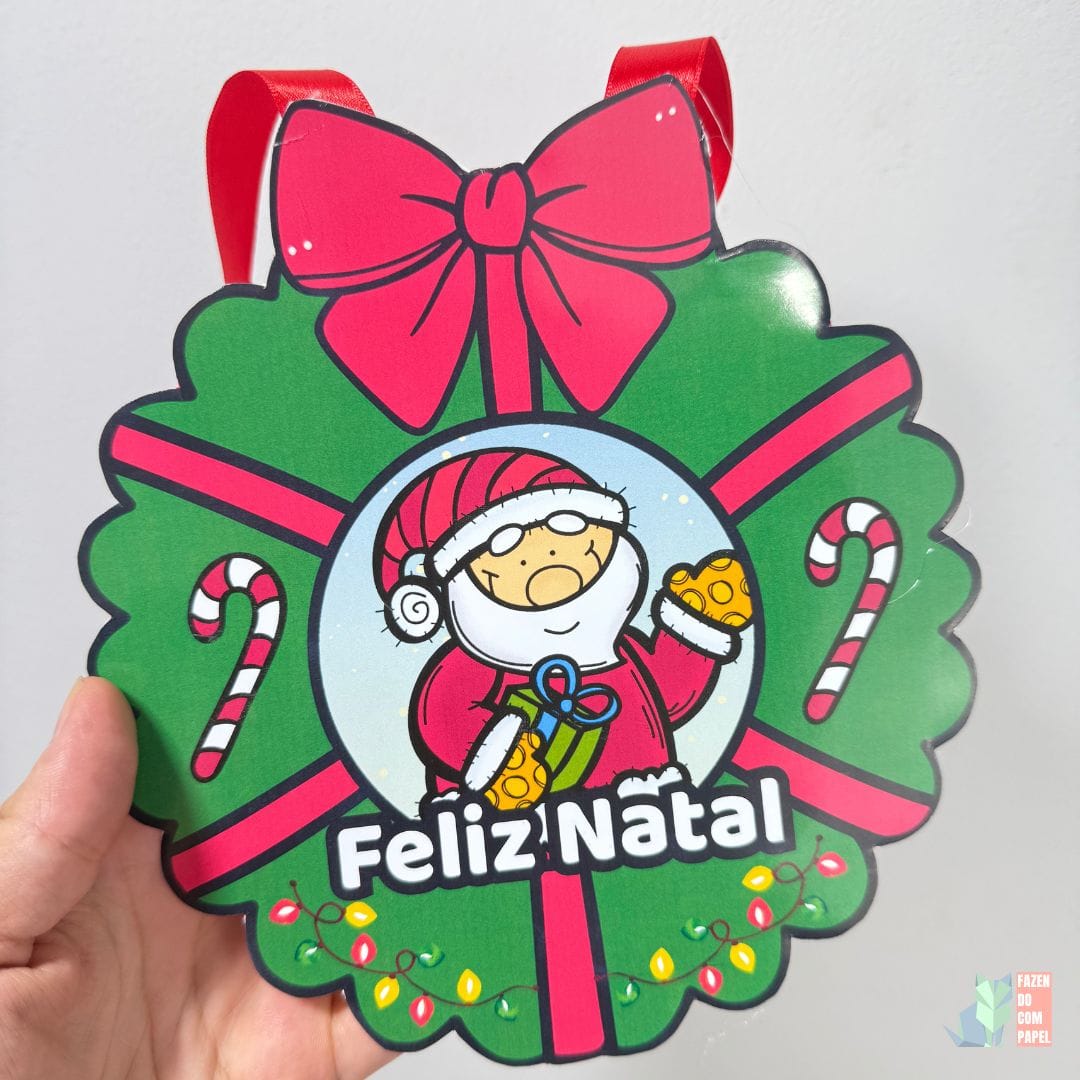 Lembrancinha de Natal - Guirlanda Recheada - Imagem 2