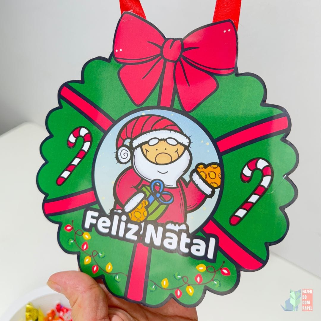 Lembrancinha de Natal - Guirlanda Recheada - Imagem 4
