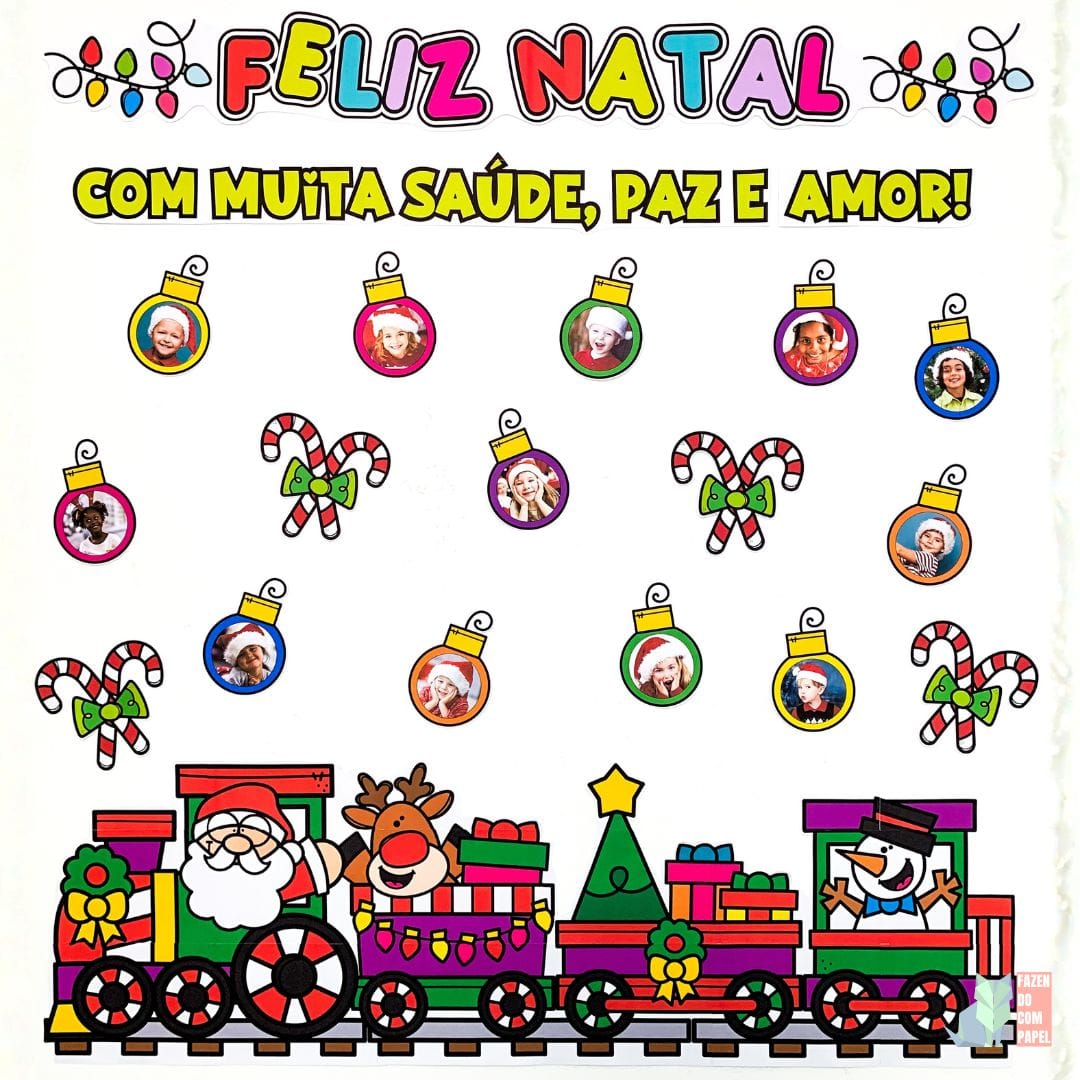 Painel Natal com Foto
