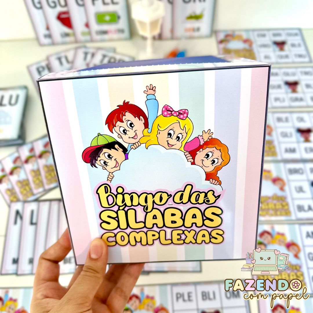 Bingo Sílabas Complexas - Imagem 2