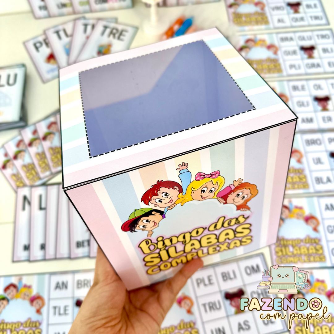 Bingo Sílabas Complexas - Imagem 7