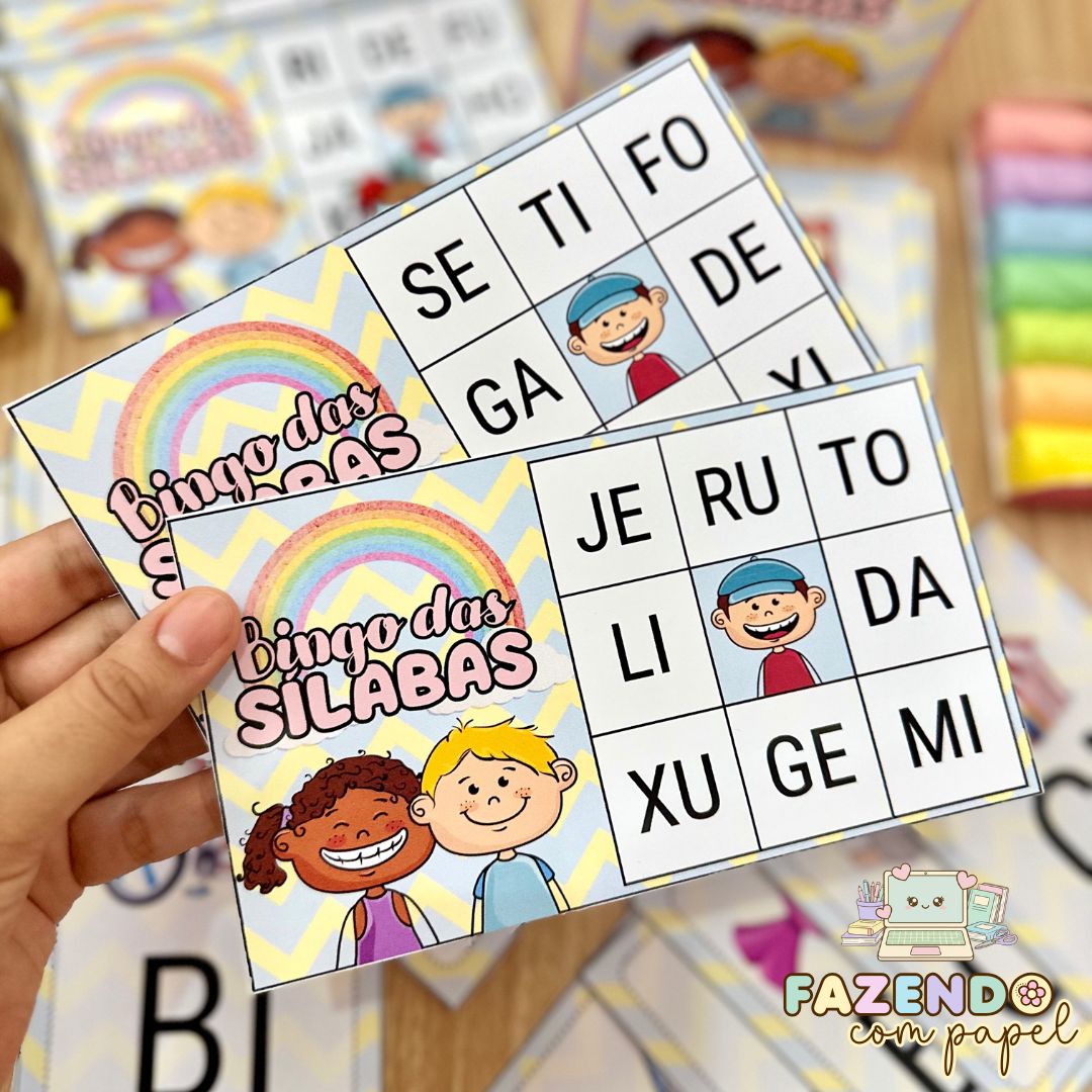 Bingo Sílabas Simples - Imagem 4