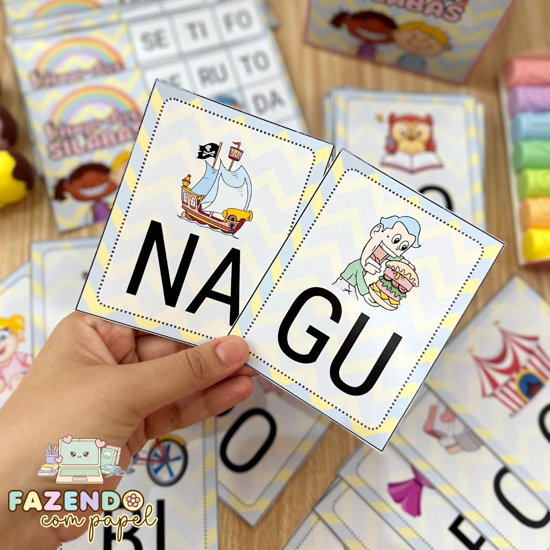 Bingo Sílabas Simples - Imagem 5