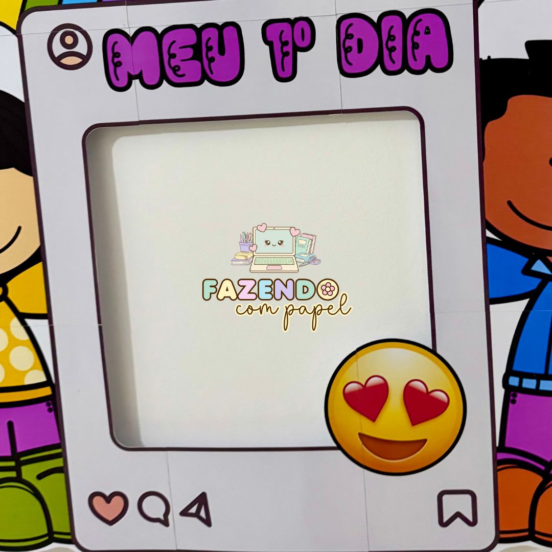 Moldura meu 1º Dia - Imagem 4