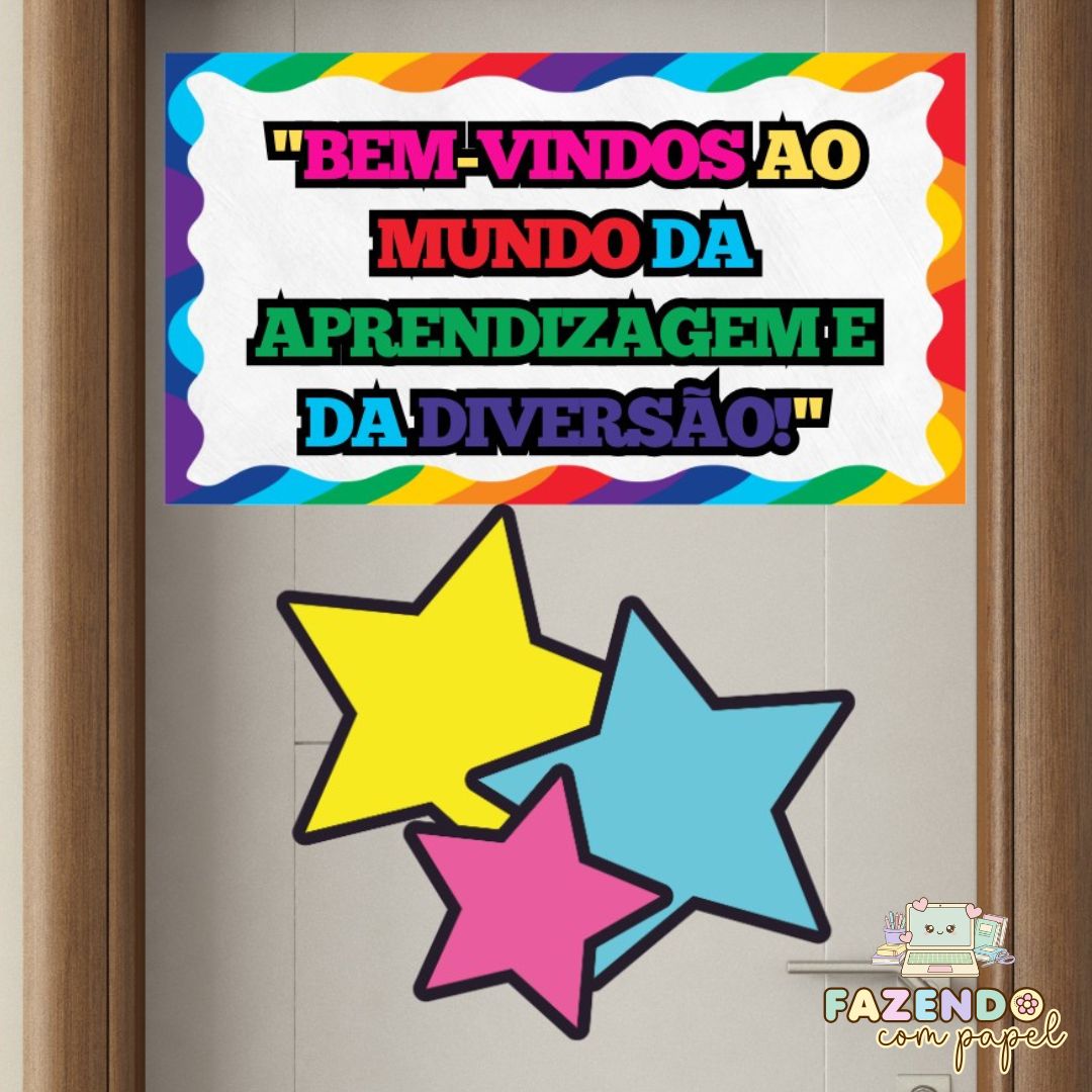 Painel de Porta Turma da Mônica - Imagem 2