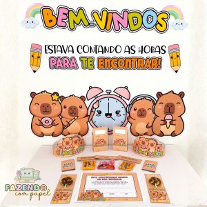 Volta às Aulas Capivara