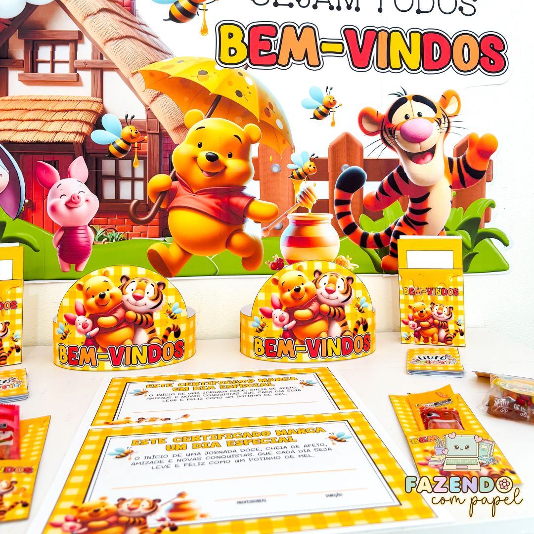 Volta às Aulas Ursinho Pooh - Imagem 5
