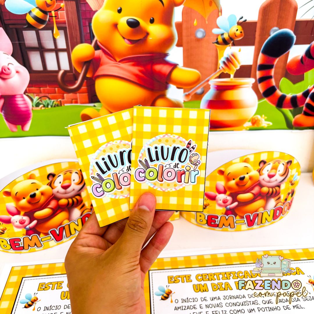 Volta às Aulas Ursinho Pooh - Imagem 8