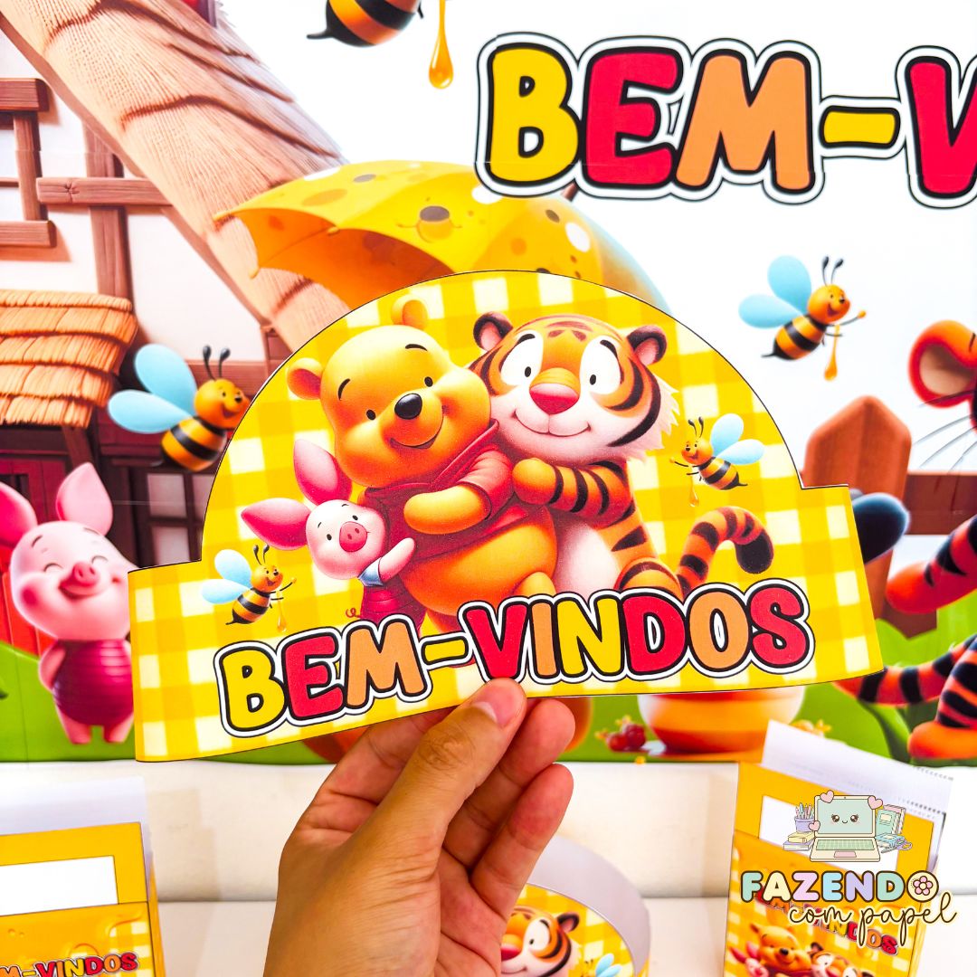 Volta às Aulas Ursinho Pooh - Imagem 9